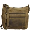 Hide & Stitches Idaho Shoulderbag olivegreen