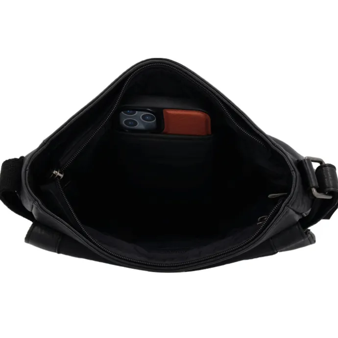 Hide & Stitches Idaho Shoulderbag black