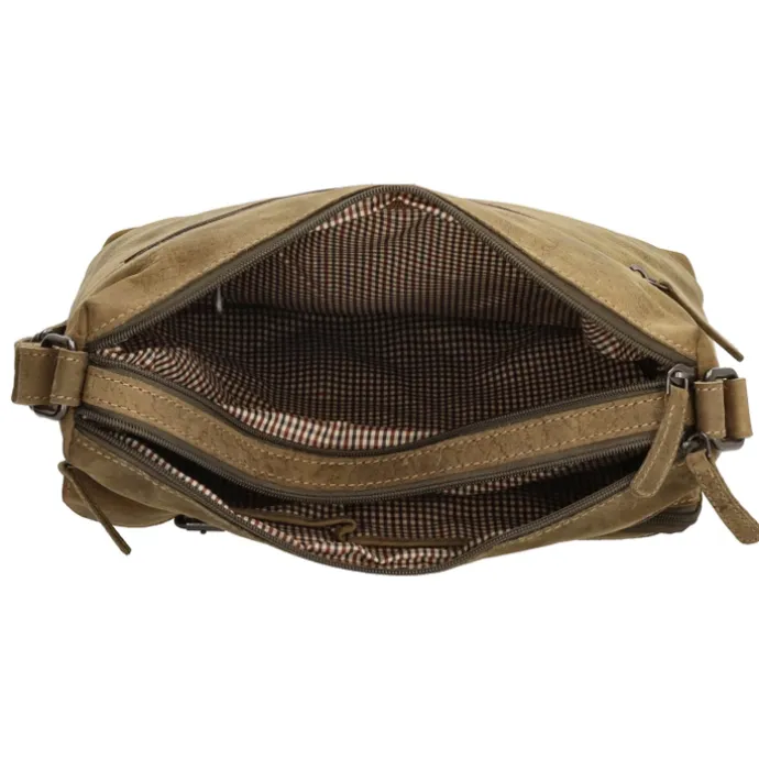 Hide & Stitches Idaho Shoulderbag olivegreen
