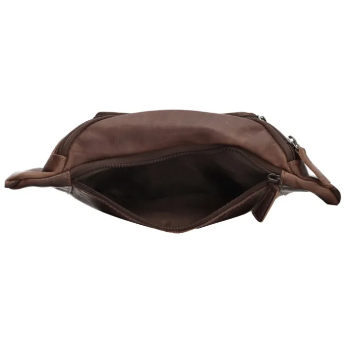 Hide & Stitches Japura Hipbag darkbrown