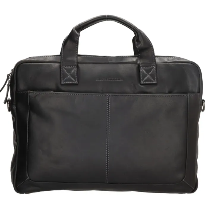 Hide & Stitches Japura Laptopbag black