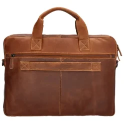 Hide & Stitches Japura Laptopbag cognac