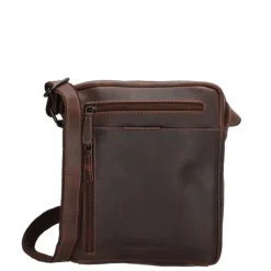 Hide & Stitches Japura Shoulderbag darkbrown