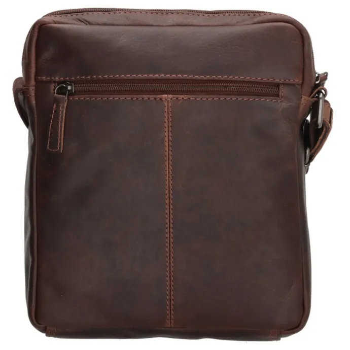 Hide & Stitches Japura Shoulderbag darkbrown
