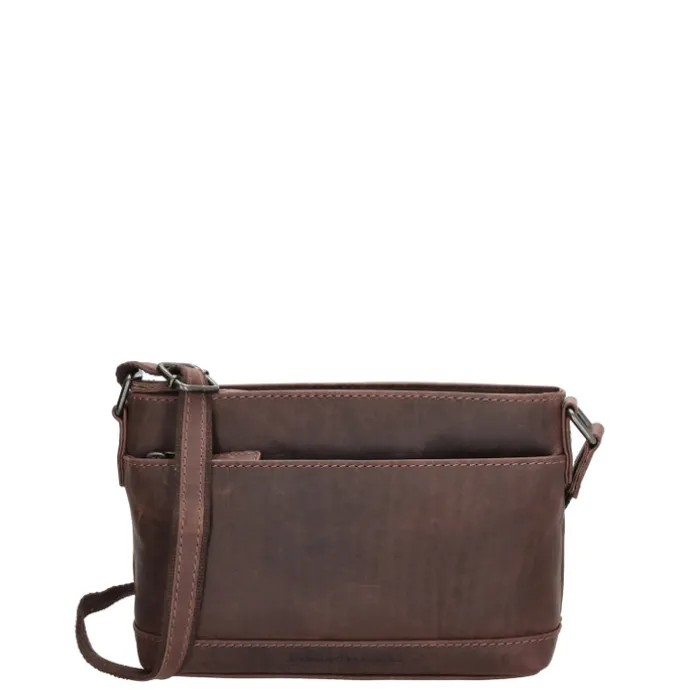 Hide & Stitches Japura Shoulderbag dark brown
