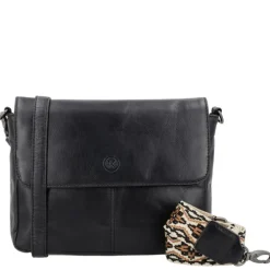 Hide & Stitches Next Navajo Shoulderbag black