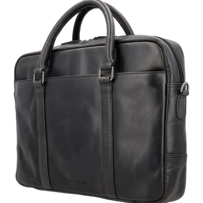 Hide & Stitches Next Navajo Laptopbag black