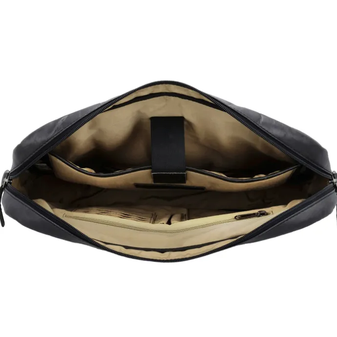 Hide & Stitches Next Navajo Laptopbag black