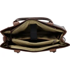 Hide & Stitches Next Navajo Laptopbag darkbrown