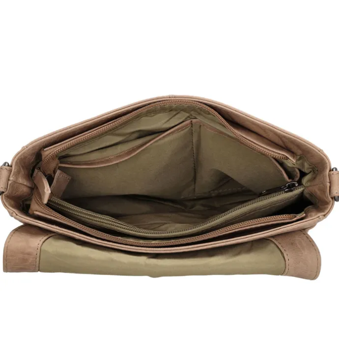 Hide & Stitches Next Navajo Shoulderbag sand