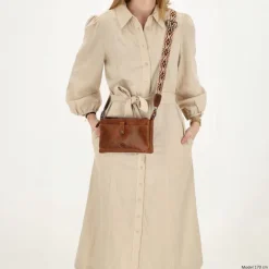 Hide & Stitches Next Navajo Shoulderbag brown