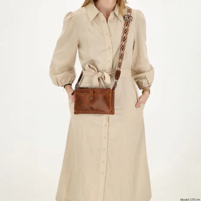 Hide & Stitches Next Navajo Shoulderbag brown