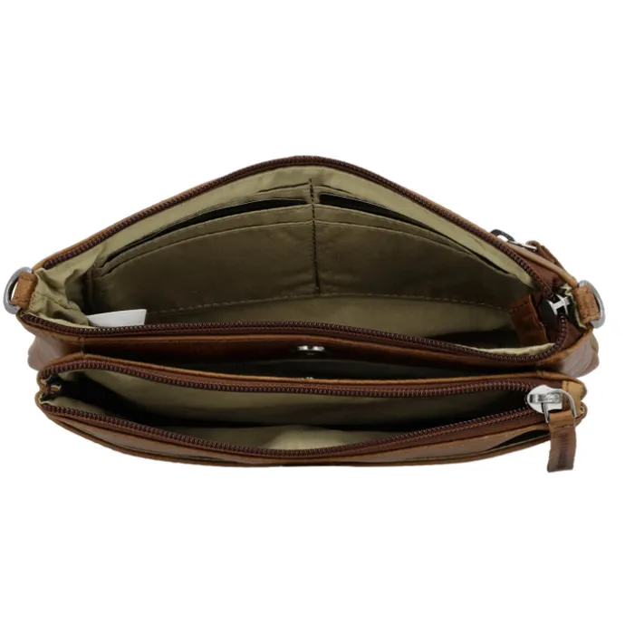 Hide & Stitches Next Navajo Shoulderbag brown