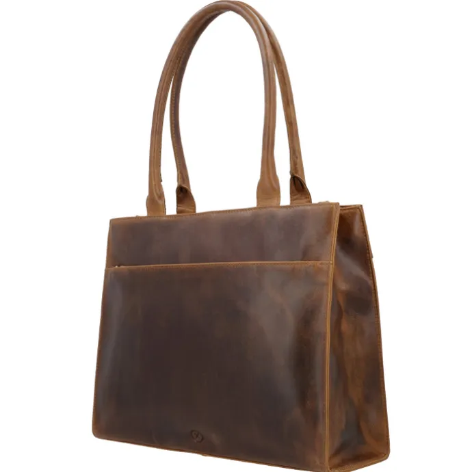 Hide & Stitches Next Navajo Laptopbag brown