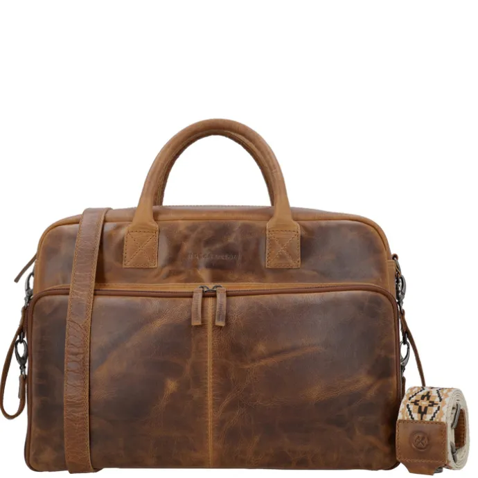 Hide & Stitches Next Navajo Diaperbag brown