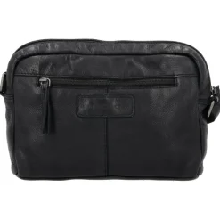 Hide & Stitches Paint Rock Shoulderbag black