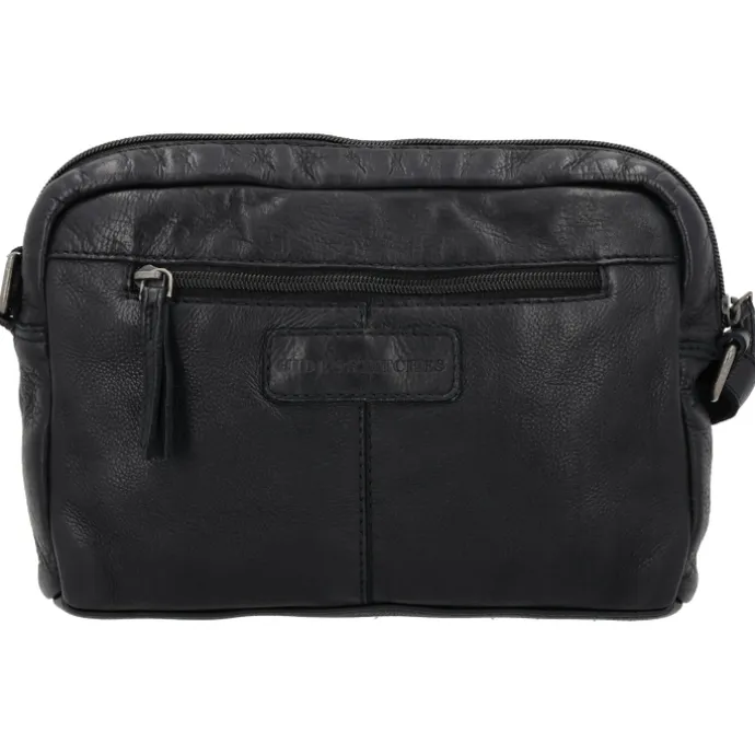 Hide & Stitches Paint Rock Shoulderbag black