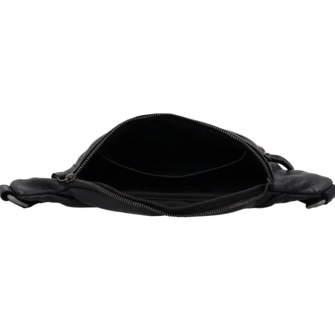 Hide & Stitches Paint Rock Hipbag black