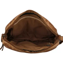 Hide & Stitches Paint Rock Shoulderbag cognac