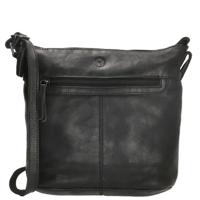 Hide & Stitches Paint Rock Shoulderbag black