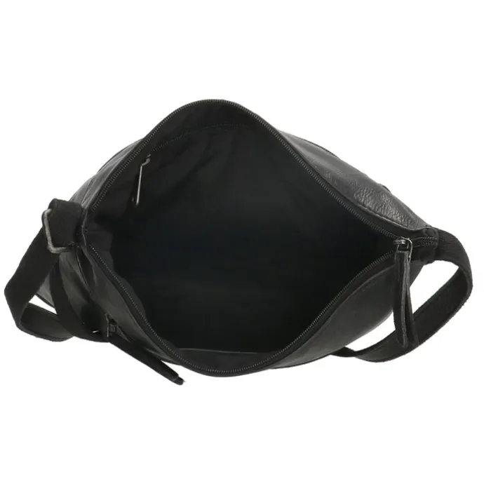 Hide & Stitches Paint Rock Shoulderbag black