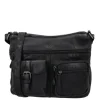 Hide & Stitches Paint Rock Shoulderbag black
