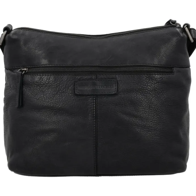 Hide & Stitches Paint Rock Shoulderbag black