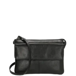 Hide & Stitches Porto Crossbody Tas zwart