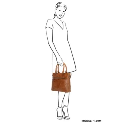 Hide & Stitches Porto Handtas bruin II