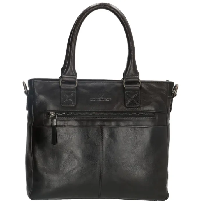 Hide & Stitches Porto Handtas zwart II