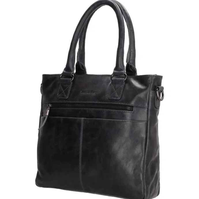 Hide & Stitches Porto Handtas II donker navy