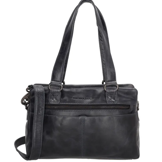 Hide & Stitches Porto Handtas donker navy