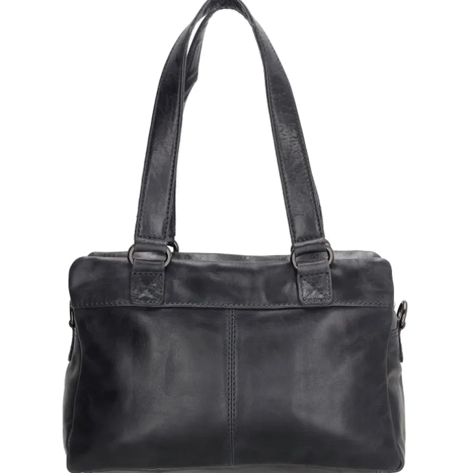 Hide & Stitches Porto Handtas donker navy