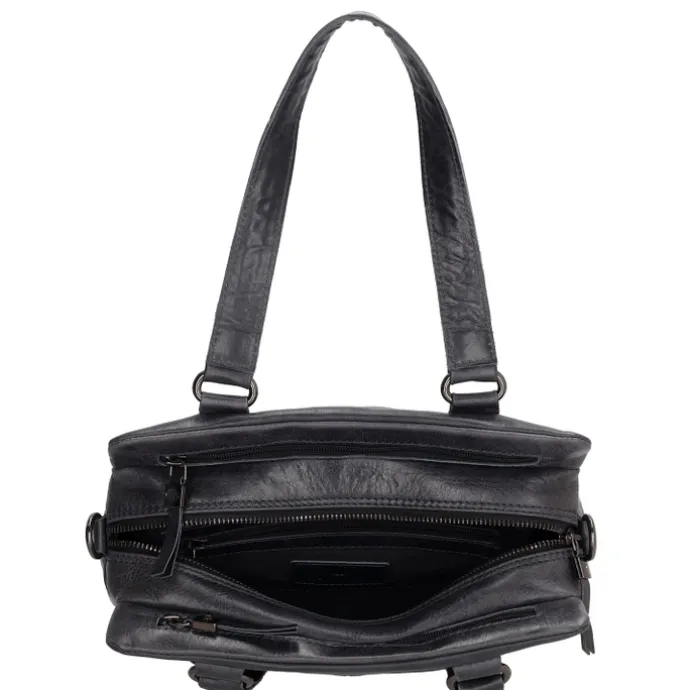 Hide & Stitches Porto Handtas donker navy
