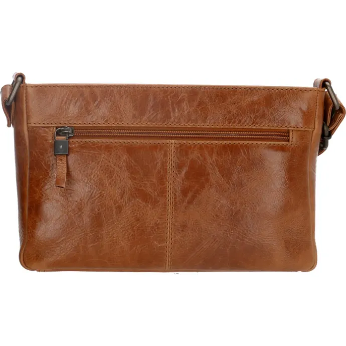 Hide & Stitches Porto Schoudertas bruin III