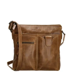 Hide & Stitches Porto Schoudertas bruin