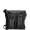 Hide & Stitches Porto Schoudertas zwart
