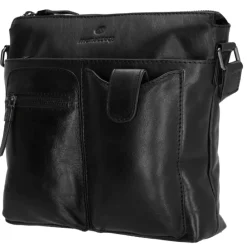 Hide & Stitches Porto Schoudertas zwart