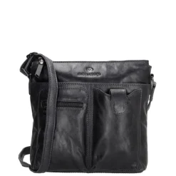 Hide & Stitches Porto Schoudertas donker navy