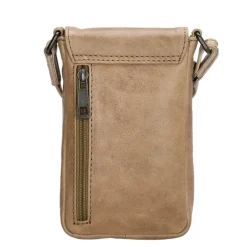 Hide & Stitches Porto Telefoontasje taupe