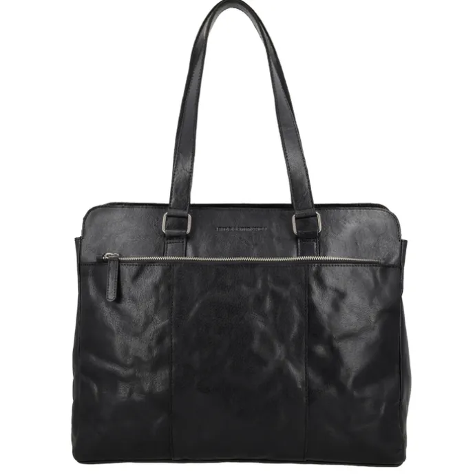 Hide & Stitches Westland Laptopbag black