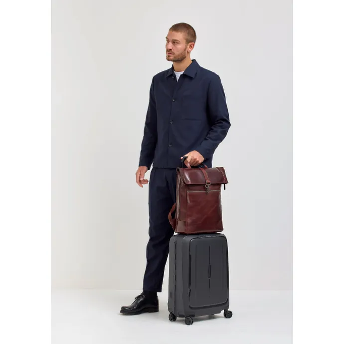 Jost Lund Messenger Backpack brown