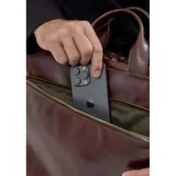 Jost Skagen Businessbag 2 Comp. brown