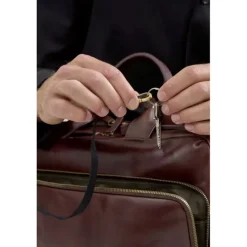 Jost Skagen Businessbag 2 Comp. brown