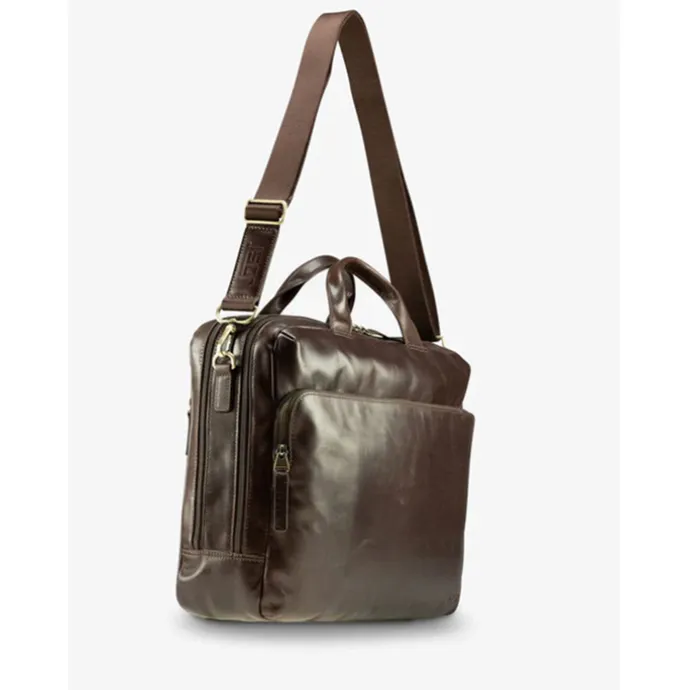 Jost Skagen Businessbag 2 Comp. brown