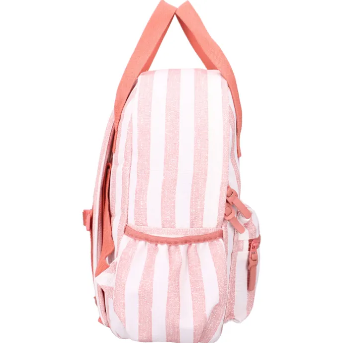 Kidzroom Lille Stripe Frenzy Backpack pink