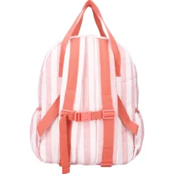 Kidzroom Lille Stripe Frenzy Backpack pink
