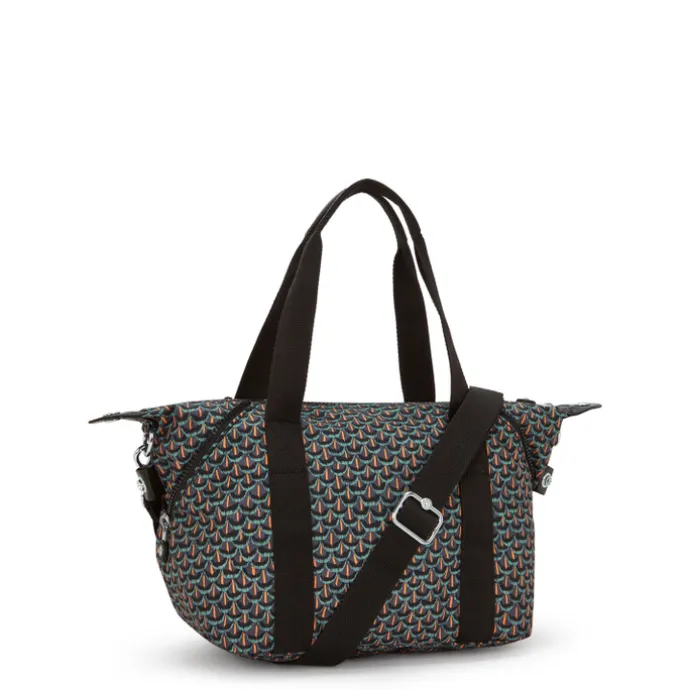 Kipling Art M prt ac geo feather