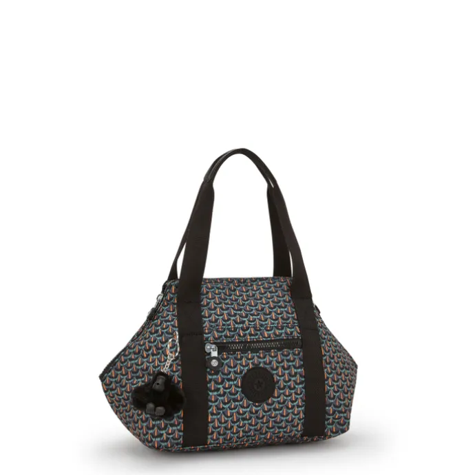 Kipling Art M prt ac geo feather