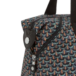 Kipling Art M prt ac geo feather